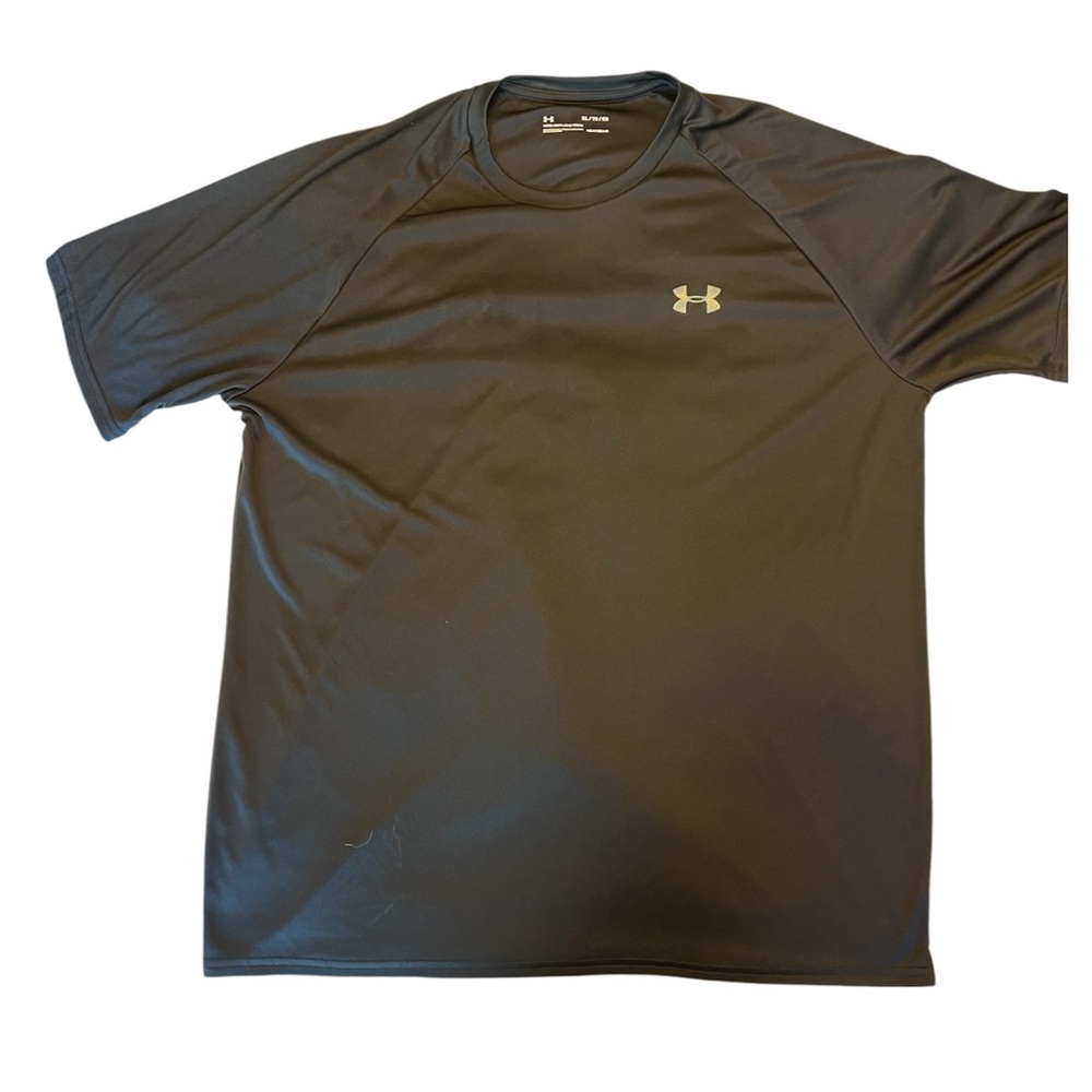 Under Armour Men's Dark Gray Short Sleeve Tee